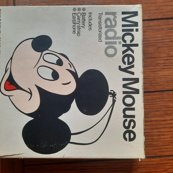 🏷SALE. Mickey Mouse Transistorized Radio. Antique. In Box. Closing! Final Price - Picture 15 of 16